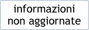 Informazioni non Aggiornate